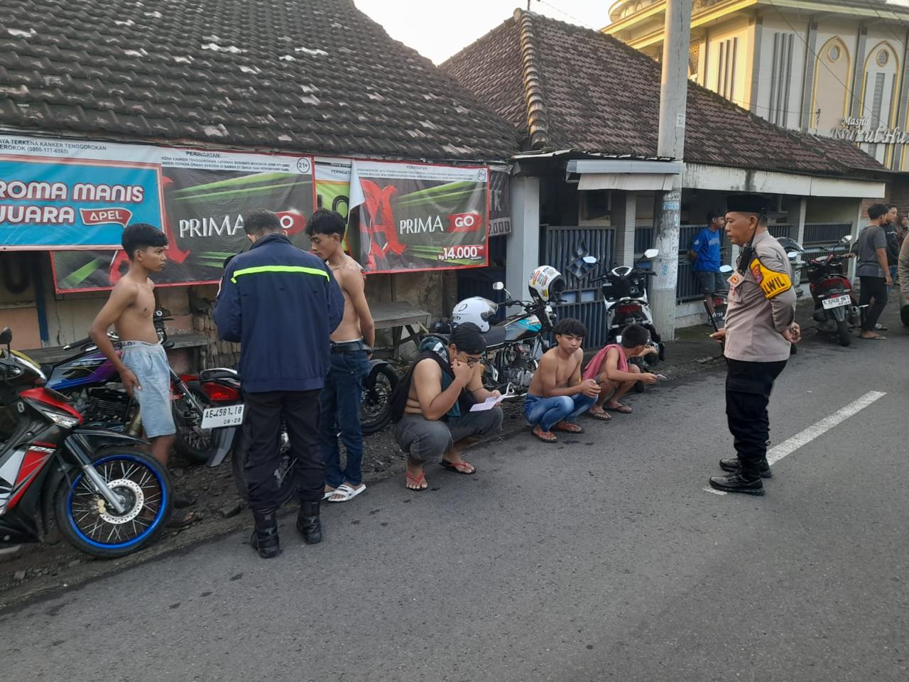 Jalan Raya Jadi Sirkuit Usai Sahur, Polisi Gerak Cepat Amankan Pembalap Liar