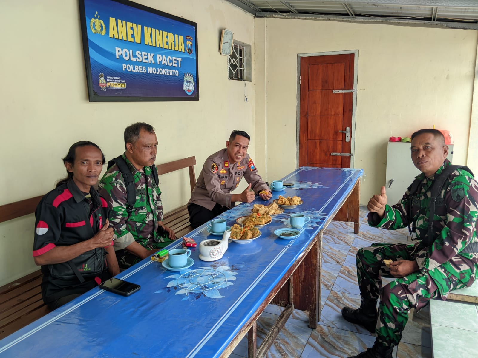 Kapolsek Pacet Tekankan Pentingnya Deteksi Dini Perkuat Harkamtibmas.